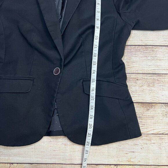 The Limited Black Blazer Size Small Classic Career Professional 1-Button - Picture 4 of 11